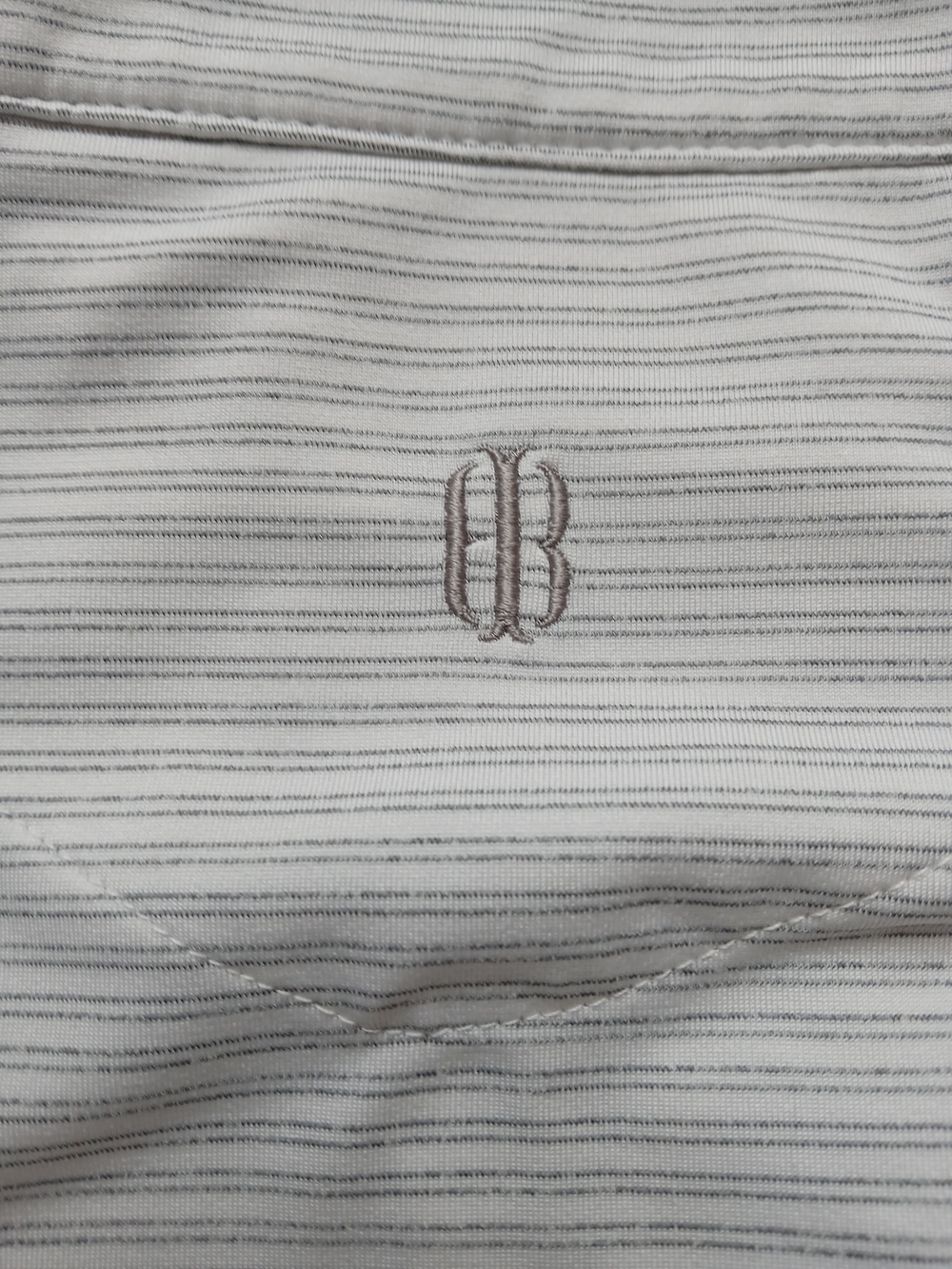 Holderness & Bourne Men's S 1/4 Zip Pullover White And Grey Ko Olina Golf Course - Picture 10 of 11